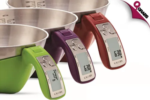 From QR79, No More Guess Work with a Digital Kitchen Scale - Choose From 4 Colors! (Up to QR800 Value)